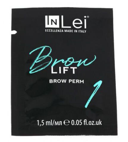 InLei "Brow Lift 1" Перманентный состав для бровей в саше, 1,5 мл