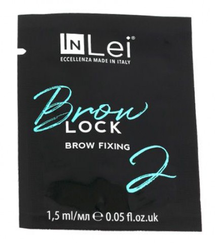 InLei "Brow Lock 2" Фиксирующий состав для бровей в саше, 1,5 мл