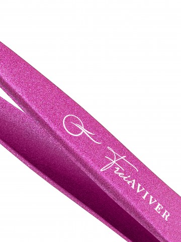 FreiAVIVER Точечный пинцет для бровей Sharp, розовый