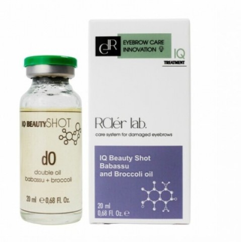 RClér Комплексный уход за бровями IQ Treatment Babassu&Broccoli Oil, 20 мл