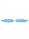 Vinogradova Валики для верхних ресниц, нежно-голубые, размер 3,5 (1 пара)