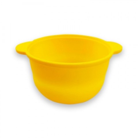 Силиконовая чаша для воскоплава (желтая), 400 мл