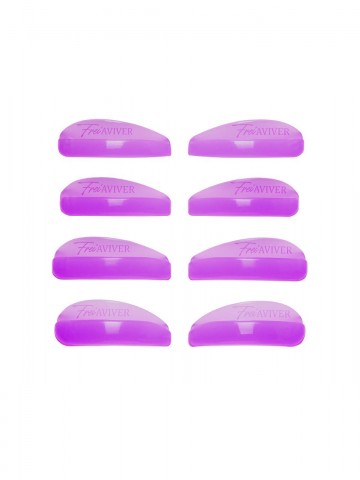 FreiAVIVER Набор силиконовых валиков глянец (фиолетовый), 4 пары
