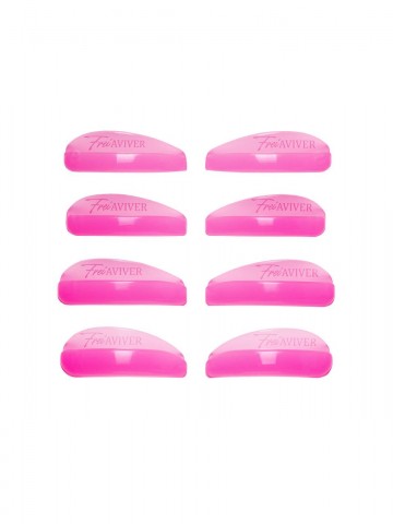 FreiAVIVER Набор силиконовых валиков глянец (розовый), 4 пары