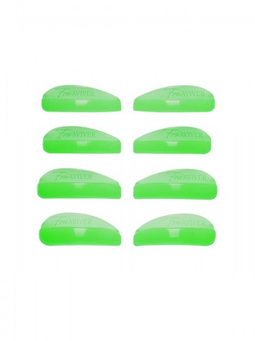 FreiAVIVER Набор силиконовых валиков глянец (зеленый), 4 пары