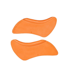 Vinogradova Валики липкие для ламинирования нижних ресниц, оранжевые, размер В (1 пара)
