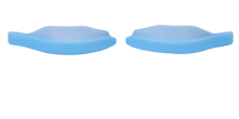 Vinogradova Валики для верхних ресниц, нежно-голубые, размер 2,5 (1 пара)