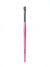 FreiAVIVER Кисть для бровей скошенная Barcelona (6мм), розовая