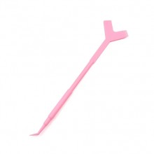 Многофункциональный инструмент двойной, пластиковый (розовый), 1 шт