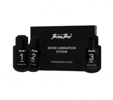 SHIK BROW LAMINATION SET Набор саше для ламинирования бровей (3 состава по 5 саше)