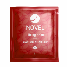 Novel Состав для ламинирования ресниц и бровей №1 Lifting Balm в саше, 1 мл