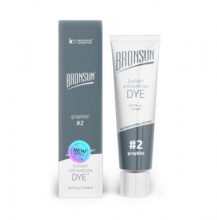 Bronsun Краска для бровей №2 - Графит, NEW FORMULA, 15 мл