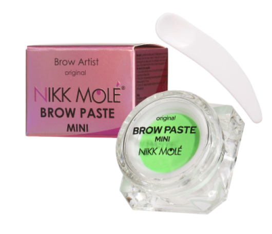 Nikk Mole Паста для бровей MINI, зеленая (неон) 10 гр