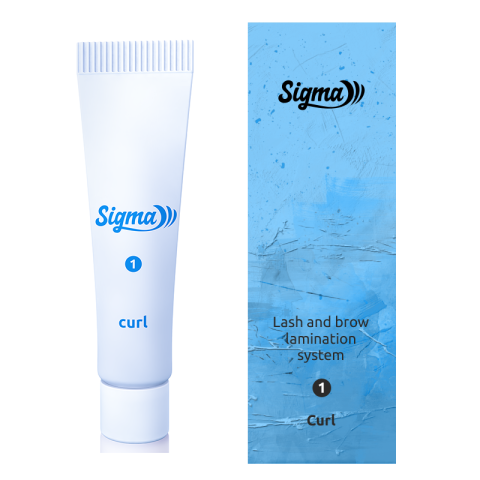 NOVEL Sigma Curl Состав для ламинирования ресниц № 1, 5 мл