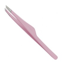 Solinberg Пинцет для бровей G804, скошенный, Peach, ручная заточка