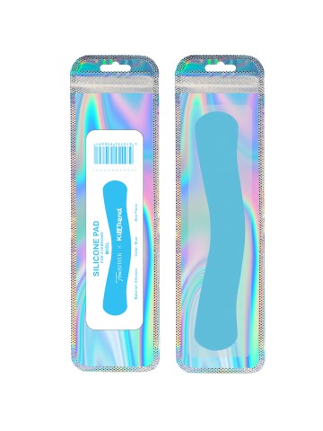 FreiAVIVER KillTrend Многоразовый силиконовый пад для бровей MIDL (голубой), 1 шт
