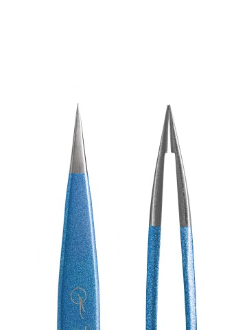 FreiAVIVER Точечный пинцет для бровей Sharp, синий