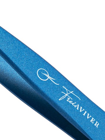 FreiAVIVER Точечный пинцет для бровей Sharp, синий