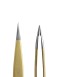 FreiAVIVER Точечный пинцет для бровей Sharp, золото