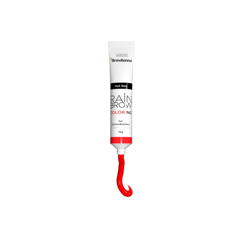 Brow Xenna Пигмент прямого действия RainBrow Coloring, красный
