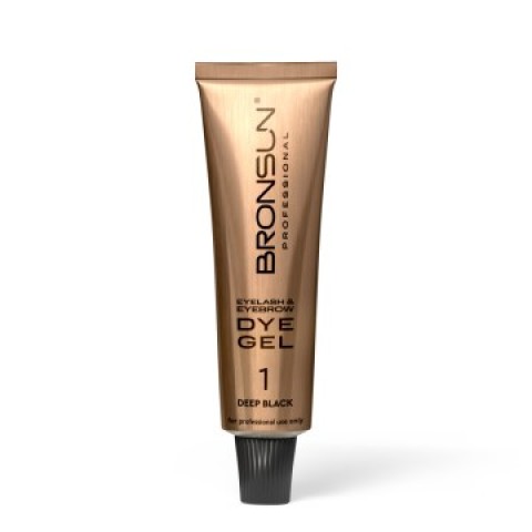 Bronsun Краска для бровей №1 - Чёрный, NEW FORMULA, 15 мл