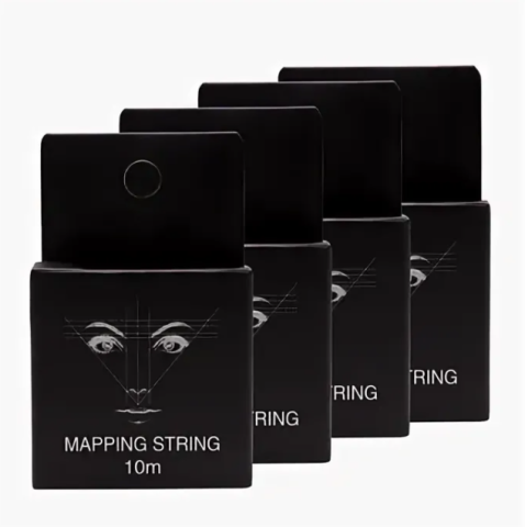 Mapping String Нить для разметки окрашенная (черная), 10 м 
