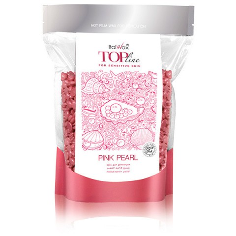 Italwax Воск для депиляции горячий в гранулах Top Formula Pink Pearl, 750гр 