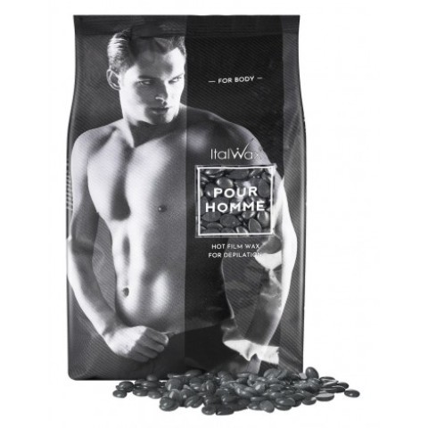 ItalWax Воск для депиляции горячий в гранула Pour Homme мужской, 100 гр