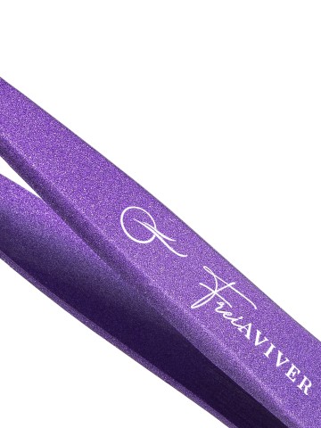 FreiAVIVER Точечный пинцет для бровей Sharp, фиолетовый