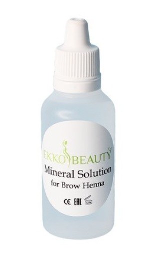 Ekko Beauty Минеральный раствор для разведения хны, 30 мл