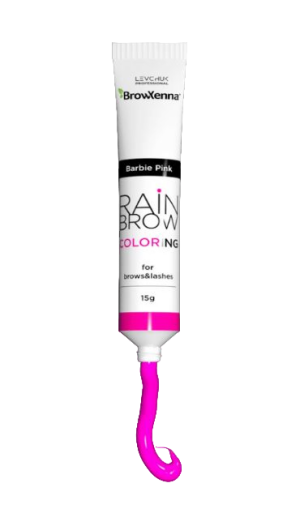 Brow Xenna Пигмент прямого действия RainBrow Coloring, розовый