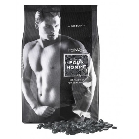 ItalWax Воск для депиляции горячий в гранула Pour Homme мужской, 100 гр