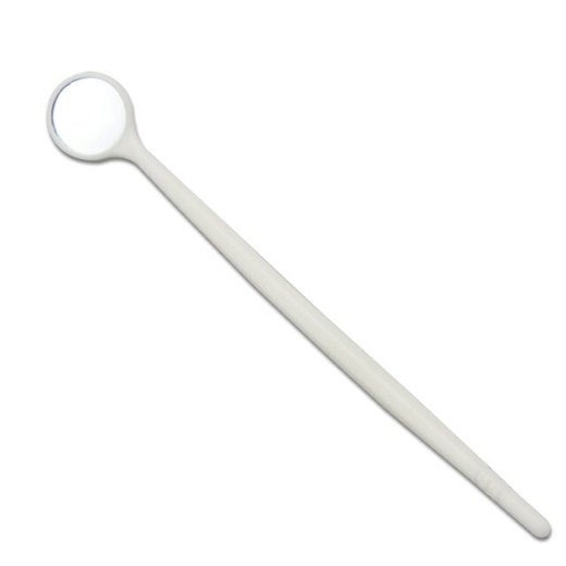 Зеркало для ресниц на ножке, белое