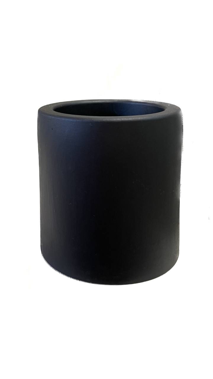 Подставка из гипса "Стакан", черный