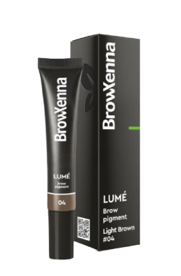 Brow Xenna Lumé Пигмент прямого действия для бровей гелевый (Light Brown), 15 мл