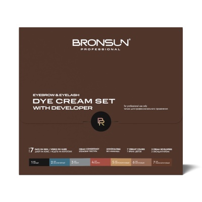 Bronsun Набор крем-красок с оксидантом, лимитированная серия