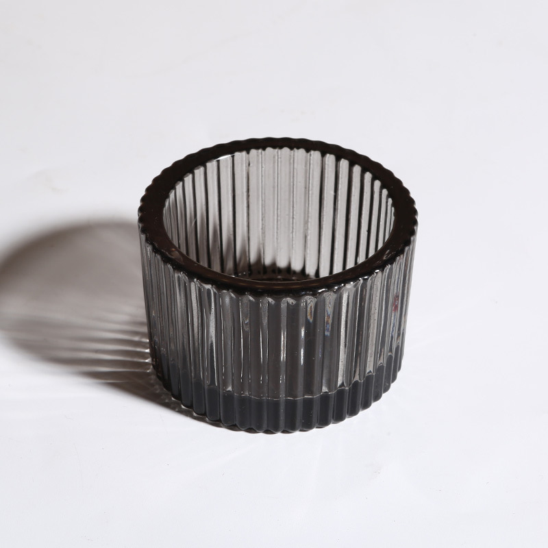 Стаканчик для смешивания пигментов (круглый), стеклянный (черный)