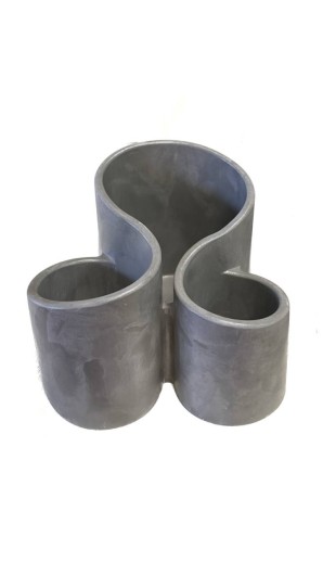 Подставка из гипса "Трио", серый