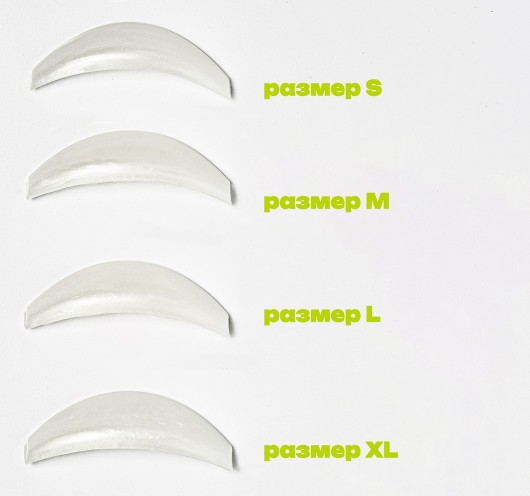 KillTrend Набор валиков для ламинирования ресниц, жемчужные (4 пары)