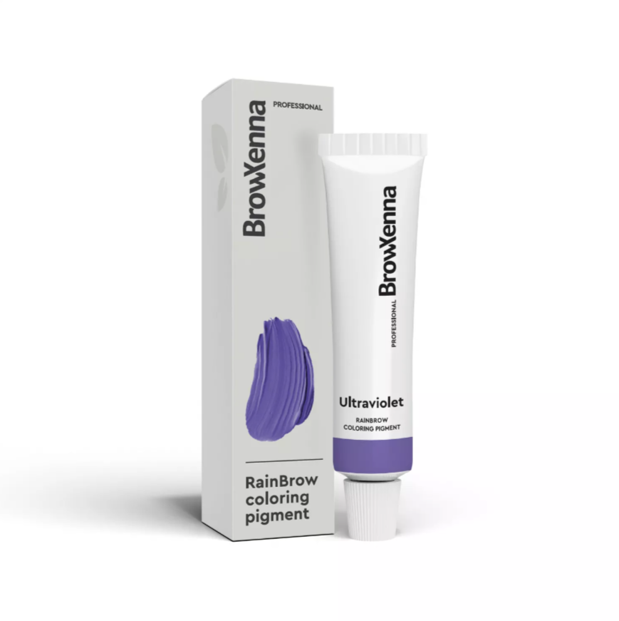 Brow Xenna Пигмент прямого действия RainBrow Coloring, фиолетовый