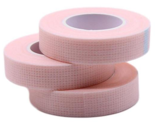 Скотч пористый (розовый), 1 шт