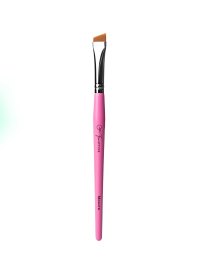 FreiAVIVER Кисть для бровей скошенная Moscow (10мм), розовая