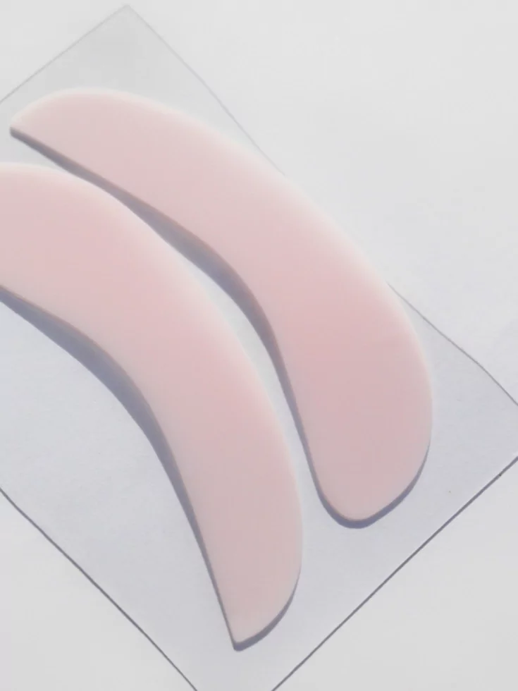 Многоразовые силиконовые патчи, светло-розовые