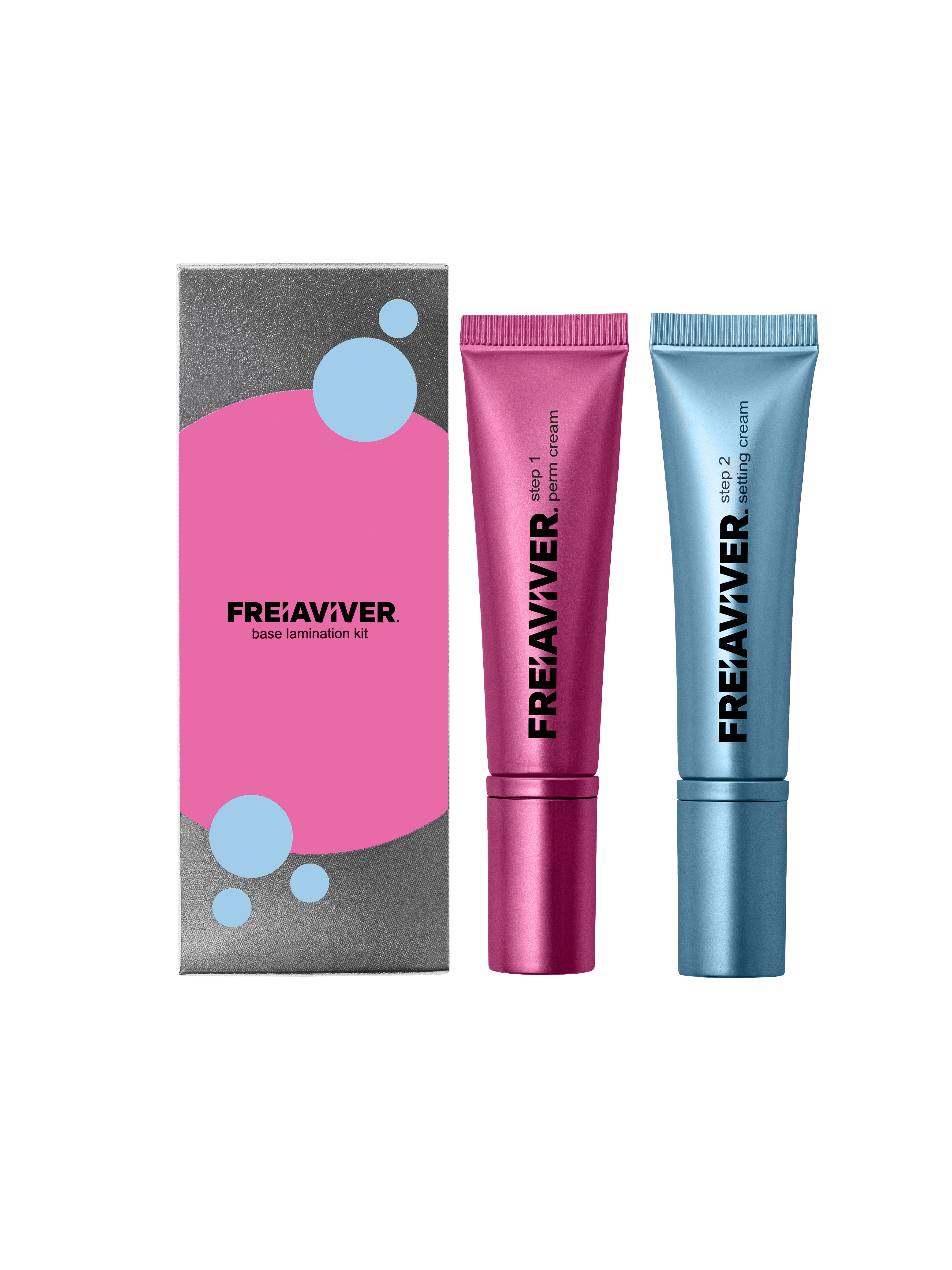 FreiAVIVER Набор составов для ламинирования ресниц и бровей (2*15ml)
