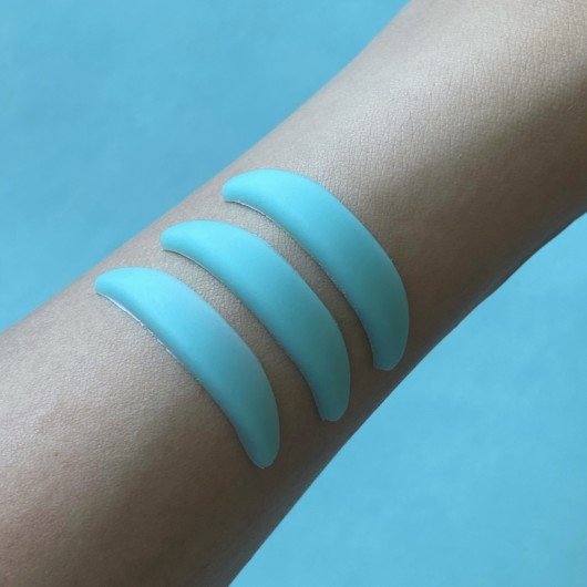 Vinogradova Набор валиков для нижних ресниц, тиффани (размеры a, b, c)