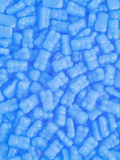 FreiAVIVER Воск для депиляции бровей и лица Hot Wax "Bears" синий, 100 гр