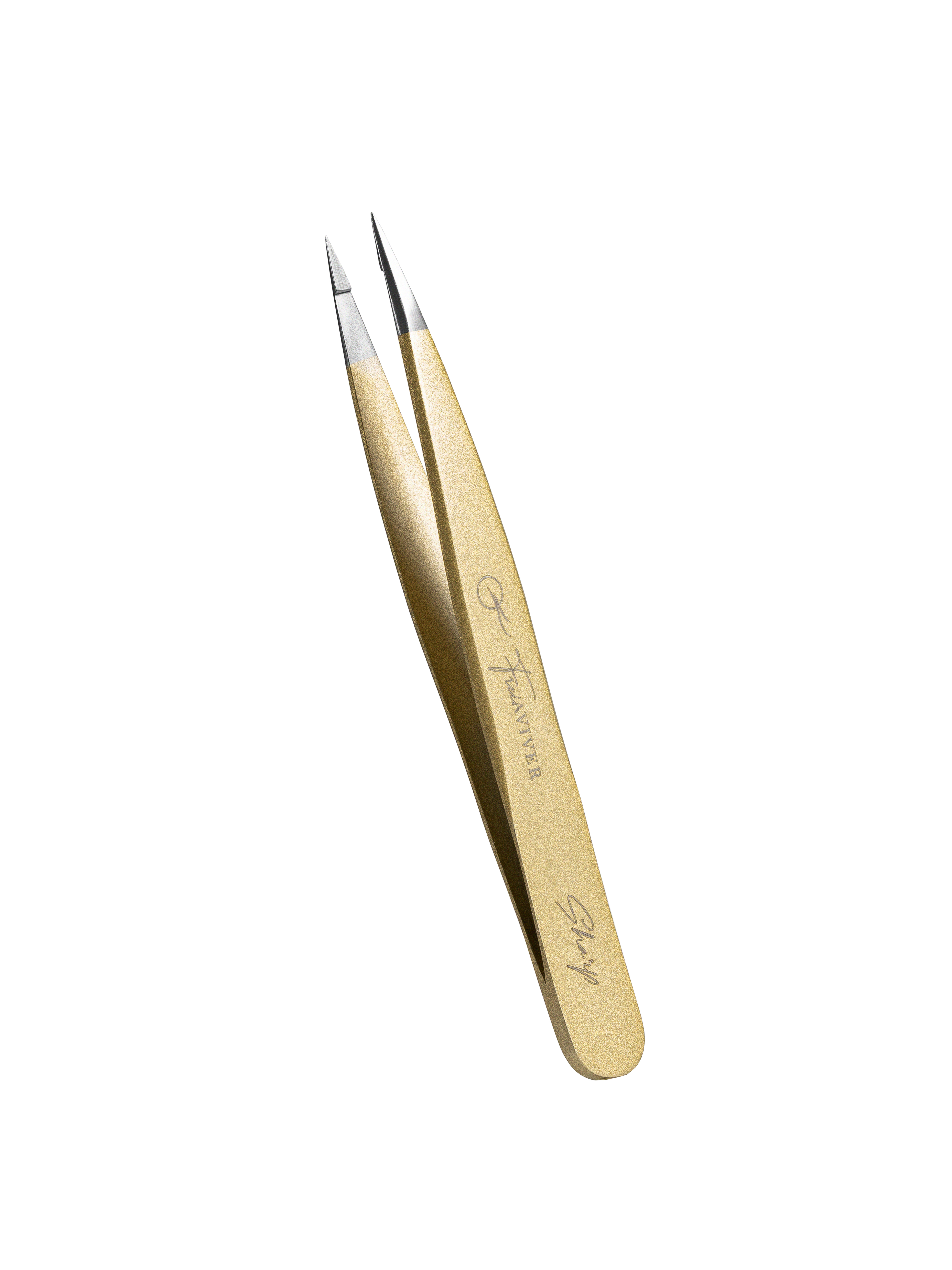 FreiAVIVER Точечный пинцет для бровей Sharp, золото