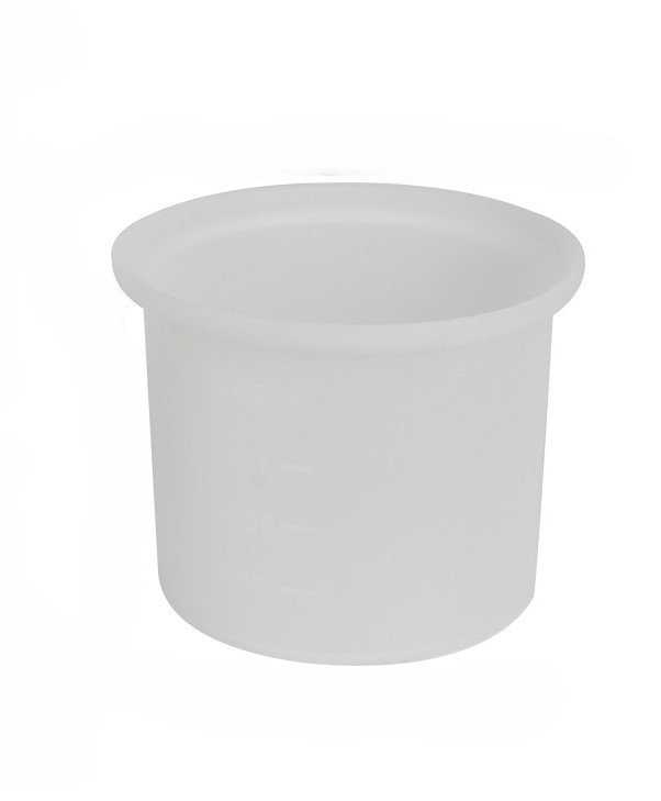 Силиконовая чаша для воскоплава (белая), 200 мл