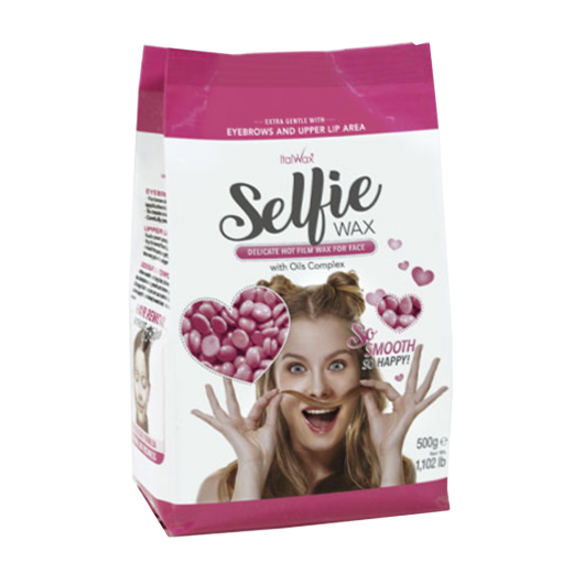 Italwax Воск для депиляции горячий пленочный Selfie,500 г