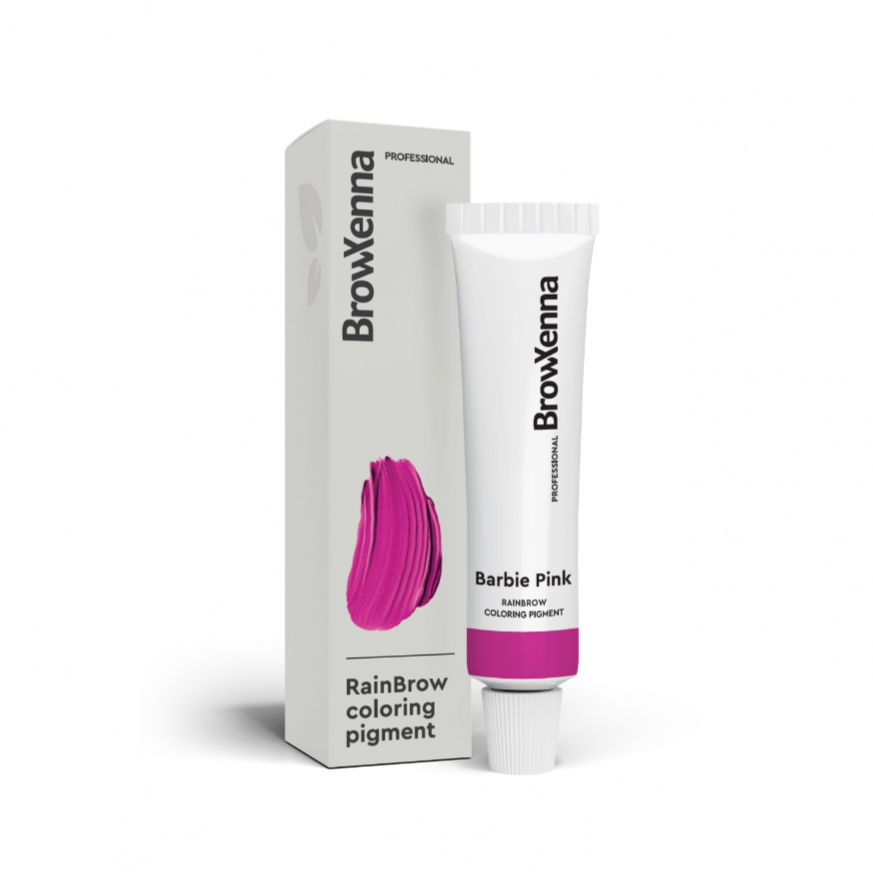 Brow Xenna Пигмент прямого действия RainBrow Coloring, розовый